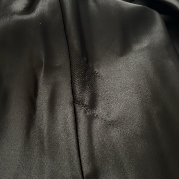 Zara black satin long dress - Picture 9 of 9